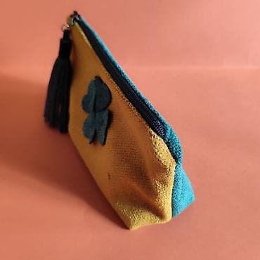 ranac za alat: Ručno rađena kozmetička torbica/neseser - Dizajn: dvo-brojna — 6