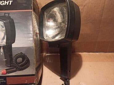 Auto delovi, gume i tjuning: Jak ručni reflektor za automobil sa halogenim sijalicom od 55w. Daje — 2