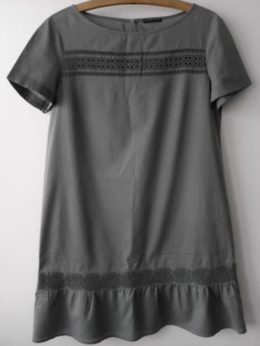 new yorker ves: M, color - Grey, Short sleeves — 1