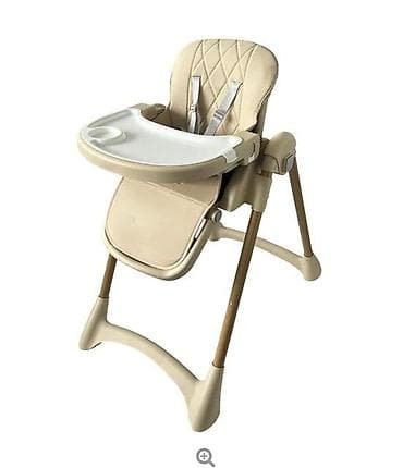 Nameštaj: Stolica za hranjenje BABY LINE LARA Y33 Premium – bež (šifra — 1