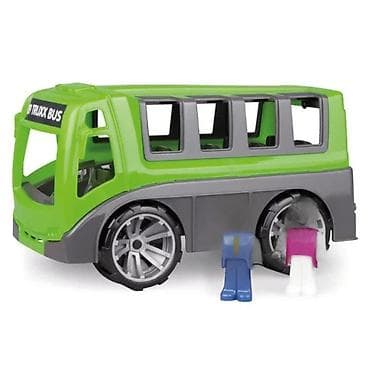 torte od pelena: Igračka autobus – TRUXX BUS - Veliki plastični autobus u zeleno-sivoj — 1