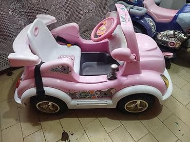 Dečiji električni auto – roze kabriolet - Model sa jednom sedištem