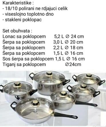 demon trimer novi sad: Kompleti posuđa — 1