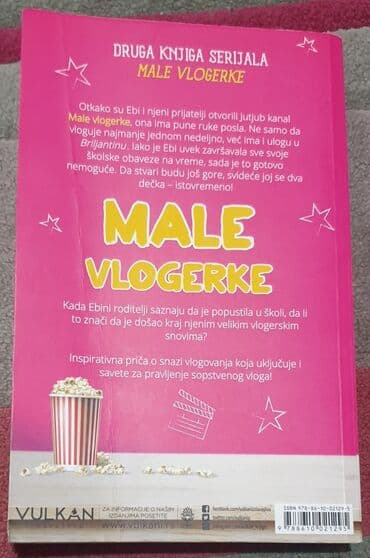 casopis zastava 101: Male vlogerke - Ema Mos, Kraljica drame. Knjiga tinejdž, za devojcice — 2