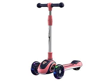 Trotinet dečiji sa 3 točka, sklopivi model TT-1004 (roze/tamno plava)