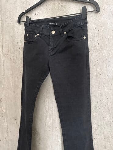 zenske pantalone za zimu: XS (EU 34), Low rise, Flare — 2