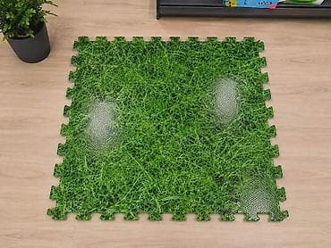 polovne stvari za bebe: Podloga u obliku trave – EVA Puzzle Mat (4 komada) Dekorativna i — 2