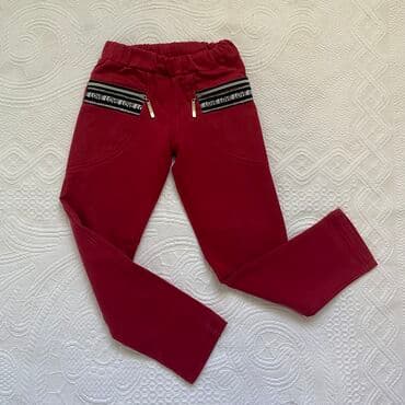 Bodiji i zeke za bebe: Crvene helanke za devojcice Nisu puno nosene,u ok stanju.Imaju samo — 2