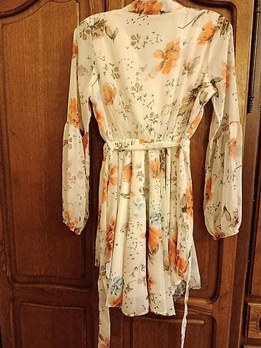 tunike od satena: Haljina Asp Rin Fashion – model sa cvetnim printom - Brend: Asprin — 3