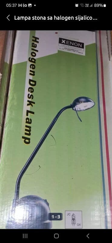 lidl ljuljaska za decu: Table lamp, color - Silver, New — 1
