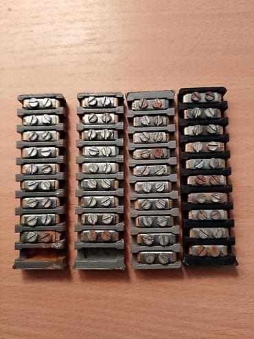PTT regleta 4 komada. - Tip: višepolni klemm blokovi sa vijčanim