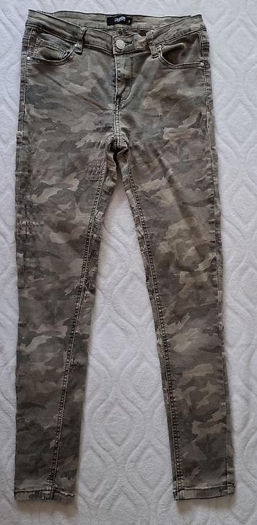 somot braon jakna s: Ženske skinny pantalone – kamuflažni dezen - Brend: Colloseum - — 3