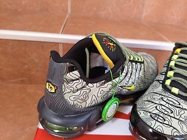 tn crne: Nike Air Max TN LT. Blue/Black/Yellow Nike Pakovanje#NOVO# Uzivo su — 6
