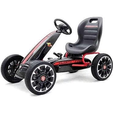 zvoncica igracka: 03. 🏎️ Karting na pedale Abarth 🏎️ 💪 Metalna konstrukcija 💪 ✅Sedište — 3