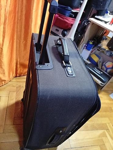 kopija mona torbi: Veliki kofer na točkiće sa teleskopskom ručkom. oko 75 50 30 — 5