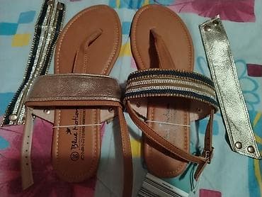 sandale za more: Ženske sandale Blue Motion, veličina 39. Model sa zamenjivim prednjim — 3