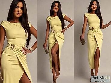 us polo haljine: Haljina elegantna midi duzina,blagi camac izrez. - Uska silueta sa — 1