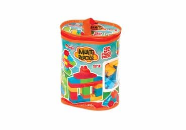 deda mraz igracka cena: DEDE Multi Blocks – set kockica za slaganje - Set sadrži 92 komada — 1