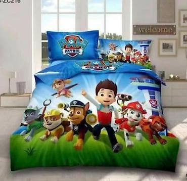 posteljina minecraft: Dečiji setovi posteljine sa licenciranim motivima crtanih junaka - — 1