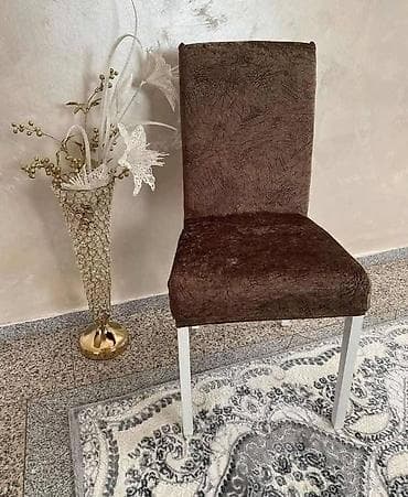 stolice za bastu akcija: Navlaka za trpezarijske stolice – elastična, periva, više dezena Set 6 — 2