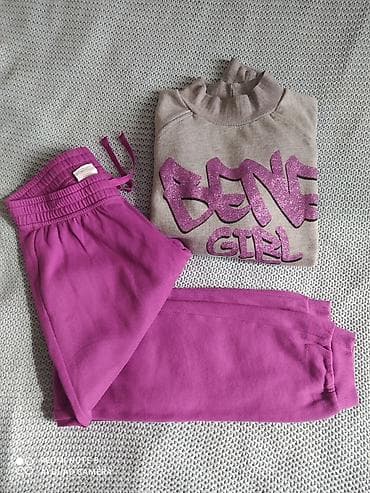 Benetton trenerka za devojčice,11-12 god(visina 160cm),60% pamuk -40 %