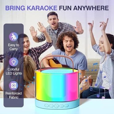 povezivanje ugradne rerne i ploce: Karaoke Bluetooth Rgb Prenosni Zvucnik D23 Karaoke mašina ima odličan — 5
