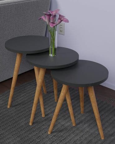 set od tri stocica: ⭐️ STOCICI 3/1 NEVADA ⭐️ 
U vise boja, po ceni od 5500 dinara za set 🙂 — 1
