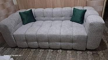 Kancelarijski nameštaj: Trosed “bubble” dizajna – moderni, duboko tapacirani jastuci sa — 1