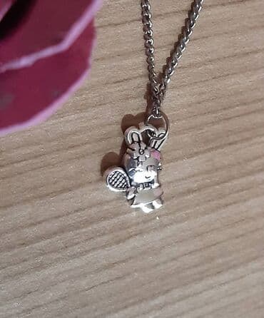 adidas samba srebrne: Pendant necklace, Material: Stainless steel — 1
