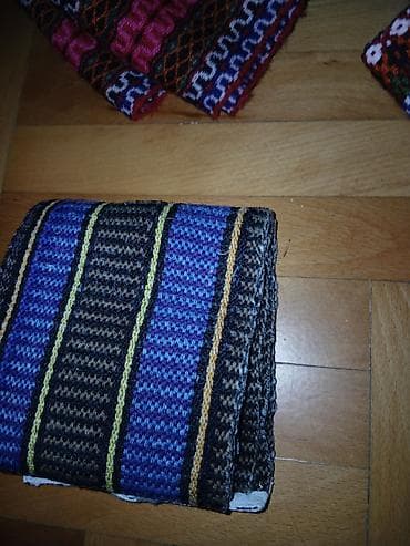 Ručno tkana prostirka/etno staza. TKANICA ZA NARODNU NOSNju -