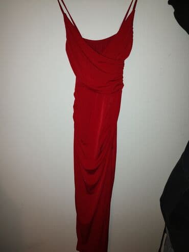 leprsava haljina: S (EU 36), color - Red, Evening, With the straps — 1