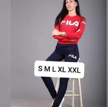 blondy plisane trenerke: Fila, S, Print, Single-colored — 3