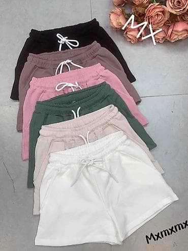 Ženske šorts pantalone – waffle/saćasta tekstura 1 kom 1800 dinara 2