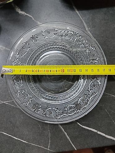 voce kupujemprodajem: Stakleni tanjiri – set od 6 komada, Vidrex “Glass Plate” 6 tanjira 600 — 3