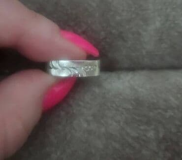 kozne mokasine sa debelim djonom: Wedding ring, Material: Silver — 2
