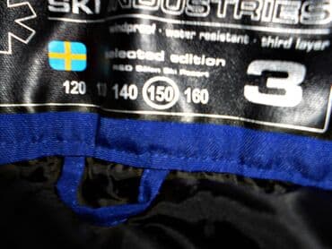 invento prsluci: Ski pantalone kraljevsko plave vel. 11 — 4