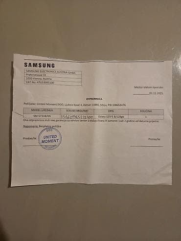 a95x f4 android box: Samsung Galaxy S25 FE – Enterprise Edition Ključne informacije sa — 4