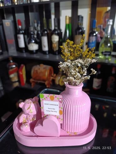 šeme za goblene: Set figura, bоја - Roze, Novo — 1