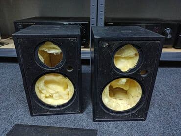 Prazne canton fonum 250 sa metalnim mrezicama i dampingom. Upust za