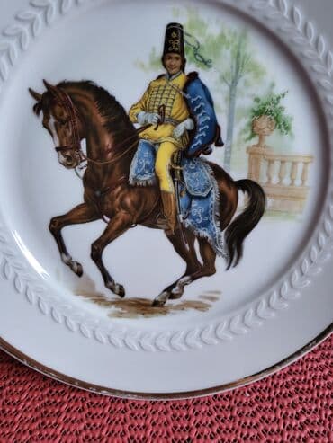 držač za mirisne štapiće: Tanjir nov za zid 1940g+ Bavaria Tirschenreith porcelan. Tanjir bes — 5