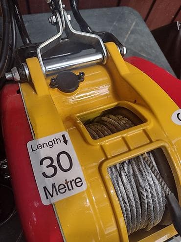 plinski brener mali: Električna dizalica 500kg - 30m - Električna lančana dizalica — 6