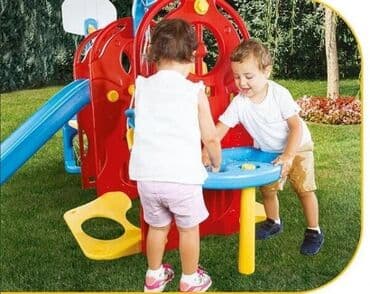 multifunkcionalni stol za igru: ️️IGRAONICA 7u1 ️️ Zabavna igraonica koju čine 7 elemenata: tobogan — 4