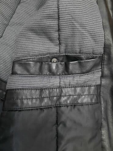 Jakne za prelazni period: Jakna za prelazni period, Koža, XL (EU 54), Lc Waikiki, bоја - Crna — 7