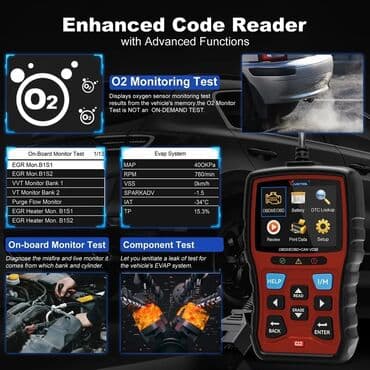 univerzalna dijagnostika: VDIAGTOOL VD30 OBD2, OBDII EOBD Scanner DTC Lookup Free Update, Auto — 7
