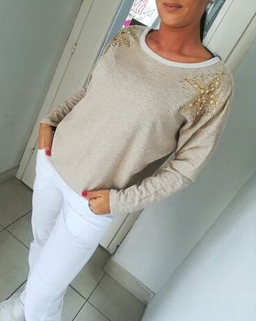 3 decembar duks: M (EU 38), color - Beige — 2