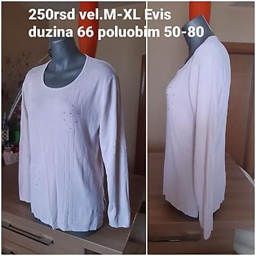 Women's Footwear: EVIS ženska majica dugih rukava - Veličina: M–XL (etiketa M/L — 1