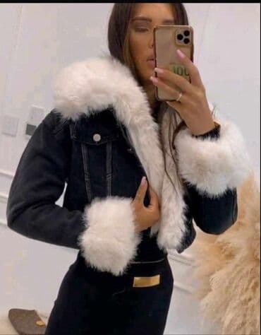 Zimske jakne: One size, Sa postavom, Veštačko krzno — 1