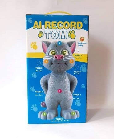 igračka koja ponavlja reči: 20 cm cena 1600 din 30 cm cena 1950 din Brbljivi Mačak Talking Tom – — 3