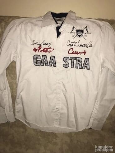 bordo košulja: Original GAASTRA kosulja XL KAO NOVA 100% cotton Ramena 50cm, duzina — 1