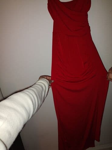 leprsava haljina: S (EU 36), color - Red, Evening, With the straps — 3
